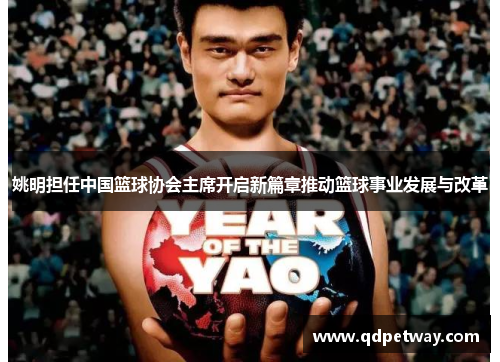 姚明担任中国篮球协会主席开启新篇章推动篮球事业发展与改革